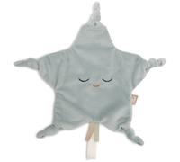 Doudou attache sucette Star Sea Green