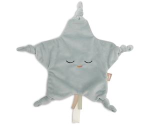 Doudou attache sucette Star Sea Green