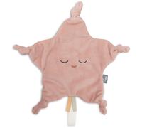 Jollein Doudou Little Star pour bébé, rose sauvage, 100% polyester, 25 x 25 cm