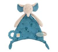 Doudou attache-tétine à broder Eléphant Sous mon baobab Moulin Roty