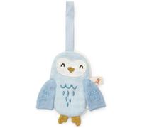 Doudou attache-tétine en gaze de coton Chouette Forest Friends