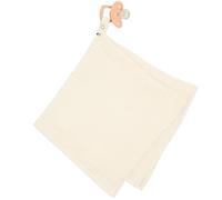 SEVIRA KIDS - Doudou lange attache tétine en gaze de coton, Jeanne - 40 x 40 cm Made in France