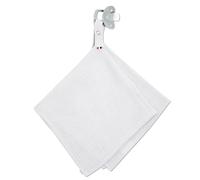 SEVIRA KIDS - Doudou lange attache tétine en gaze de coton, Jeanne Made in France