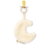 Doudou attache-tétine Lune Pure Soft White
