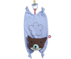Doudou Attache Tétine Renard Bleu 'Philip' Franck & Fischer -