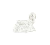 Doudou Augustin le lapin Toile de Jouy gris