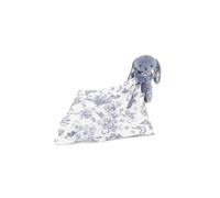 Doudou Augustin le lapin Toile de Jouy marine