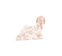 Doudou Augustin le lapin Toile de Jouy rose