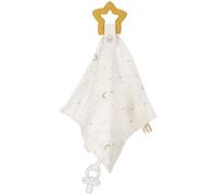 Doudou avec anneau de dentition beige TU