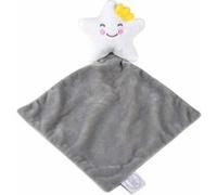 Doudou avec Mouchoir Étoile 18cm Gris Gris
