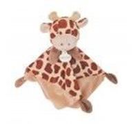 Doudou Babynat Girafe Tikou Marron