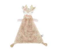BIECO Peluches Doudou Biche Ella | Cadeau Kit Naissance Bébé Fille Plat Faon Enfant Renne Cerf Mouchoir
