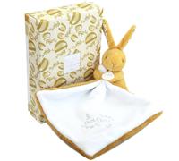 Doudou bébé tout doux avec mouchoir ? compagnon rassurant et facile à emporter dès la naissance ocre TU