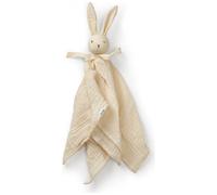 Elodie Details Doudou Lapin Mouchoir, Blinkie pour Bébé et Tout-Petit, en 100% Coton Bio Doux Oeko-Tex, Idée Cadeau de Naissance Fille et Garçon, Carré 51 x 51 cm, pour Aider à S’endormir - Oat White