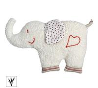 Doudou Bouillotte Eléphant 30 cm Coton Bio Epeautre Efie®