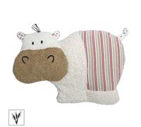 Doudou Bouillotte Epeautre Efie Hippopotame 32 cm Coton Bio Efie® -