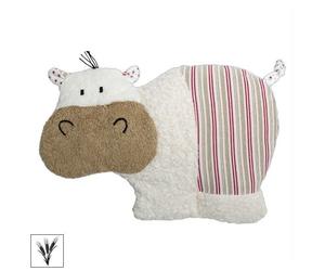 Doudou Bouillotte Epeautre Efie Hippopotame 32 cm Coton Bio Efie® -