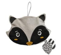 SEVIRA KIDS | Doudou bouillotte chaud et froid avec noyaux de cerise, Raton - 16 x 11 cm