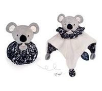 Doudou boule 3 en 1 - Koala noir et blanc Doudou et Compagnie - Paris Blanc G