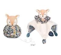 Doudou Boule Faon Multicolore G