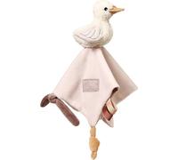 Doudou/câlin GOOSE ZOE avec porte-tétine, crème