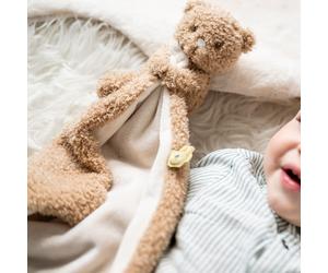 Doudou câlin Teddy Ours Caramel (27 cm)
