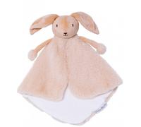 Doudou cape marionnette valentin le lapin beige TU