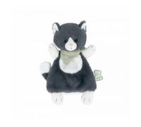 Doudou chat Chamallow - 18cm - KALOO - PELUCHES/Doudous - Noir