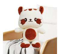 Doudou chat - douillette qui est un compagnon réconfortant - Peluche douce - Pour anniversaire, Halloween et Noël - Pour canapé, lit, canapé, bureau