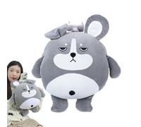 Doudou Chauffe-Mains Doudou - Jouet en Peluche Multifonction Mignon,Chauffe-Poignets,Adultes Hommes Femmes Ados Salon Chambre Bureau