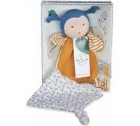 Doudou Cie POLLEN L'ABEILLE BIO Pantin attache sucette Beige G