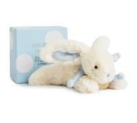 Doudou Coffret cadeau - Lapin en peluche bleu 20 cm
