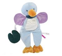 Doudou Coffret cadeau - peluche canard avec feuille de nénuphar 27 cm