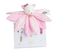 Doudou Coffret cadeau - peluche crapaud chat rose 26 cm