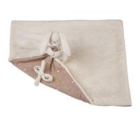 Doudou couverture lapidou phosphorescent ecru, marron TU