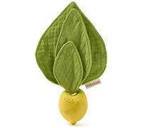 Oli&carol Lemon Mini Doudou Teether Vert