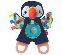 Doudou macareux à mordiller multicolore TU