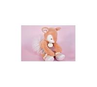 Doudou et Compagnie – Doudou peluche Ballerine Faon 30 cm Tutu rose Chaussons de danse Marron