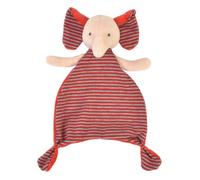 Doudou eléphant 26 cm rouge TU