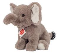 Teddy Hermann Peluche éléphant assis Sitting Elephant 25 cm Beige pour enfants
