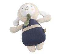 Doudou en coton bio bleu TU