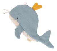 Doudou en mousseline tissu craquant baleine - Tiny Tissues