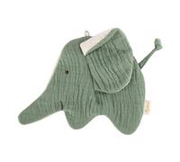 Sigikid Doudou en mousseline Tiny Tissues Éléphant – tissu craquant