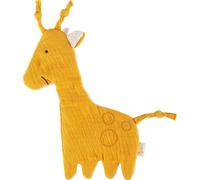 Doudou en mousseline tissu craquant girafe - Tiny Tissues