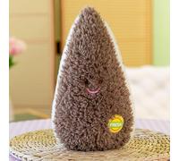 Doudou en peluche, coussin, 20 cm, variétés de légumes, fruits et légumes, mini poupée en peluche, douce et moelleuse, cadeau pour enfants, filles et garçons (P)