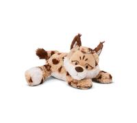 NICI- Doudou Lynx Lyka 30 cm couché Beige Douce et Durable, Mignonne Peluche à câliner, pour Jouer, pour Enfants et Adultes, Une Excellente idée de Cadeau, 49807, 30cm