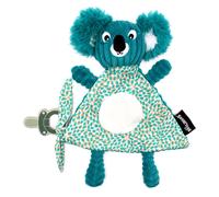 Doudou En Velours Côtelé Bleu TU
