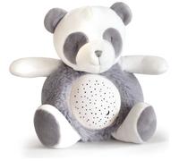 DOUDOU ET COMPAGNIE 3 lumières - VEILLEUSE PANDA musique - Bruit naturel