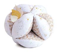 Doudou et Compagnie - Balle de Préhension Hochet - 15cm - Collection Lapin de Sucre - Modèle Aléatoire - Couleur Blanc ou Rose ou Vert - Doudou Multifonction - Idée Cadeau Bébé Naissance - DC3503