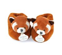 Doudou Et Compagnie - Chaussons Panda Roux Unicef